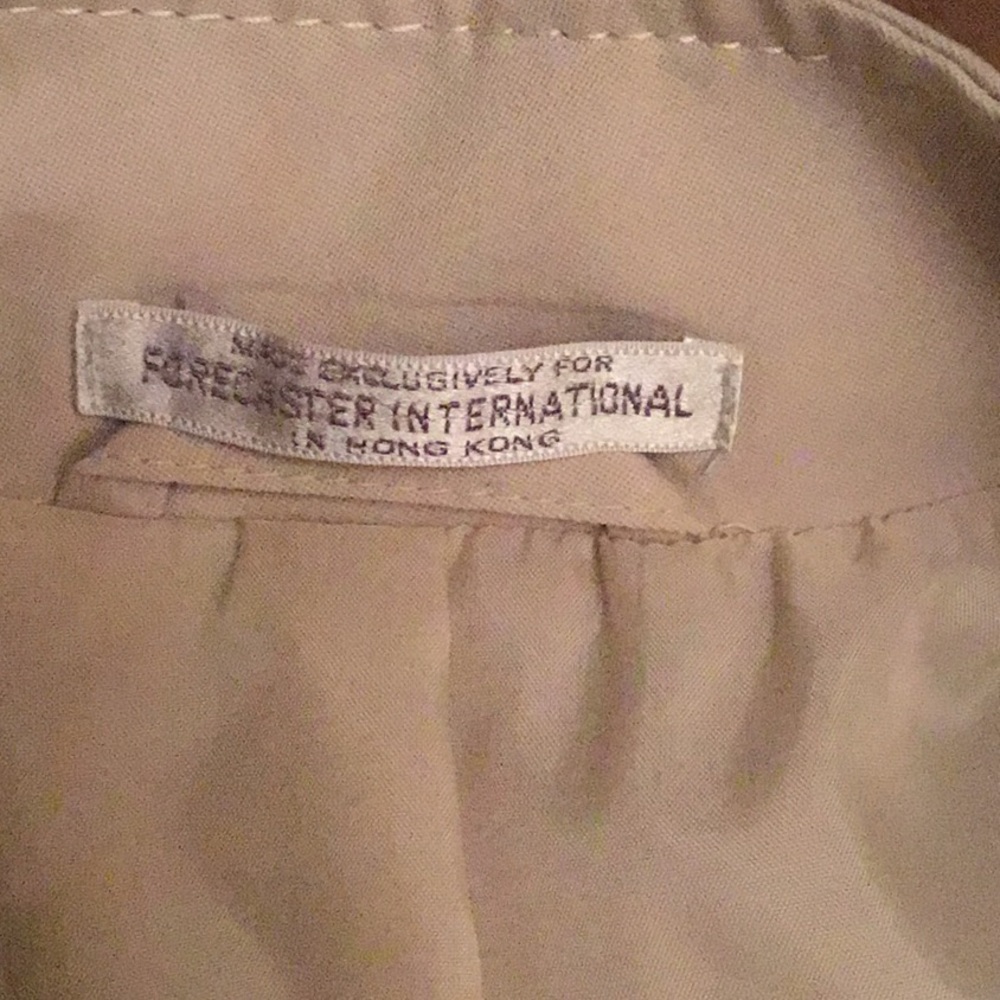 Tan Forecaster International Jacket NWOT - Picture 3 of 4